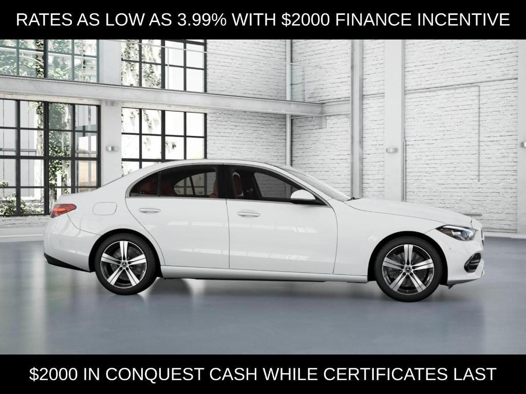 new 2026 Mercedes-Benz C-Class car, priced at $53,785