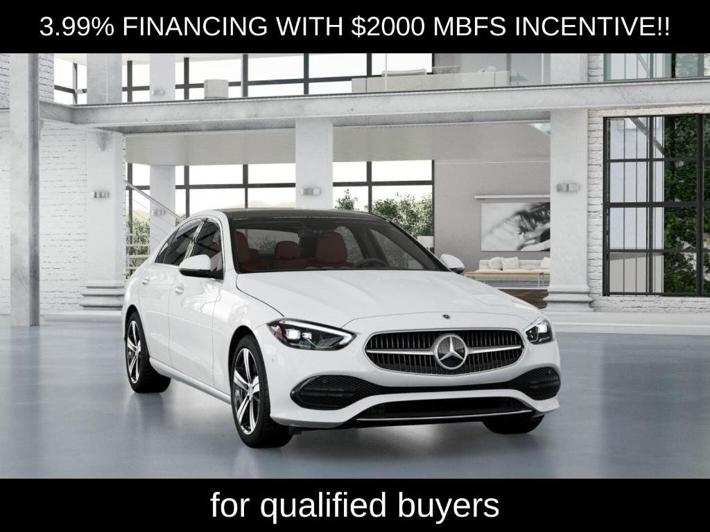 new 2026 Mercedes-Benz C-Class car, priced at $54,805