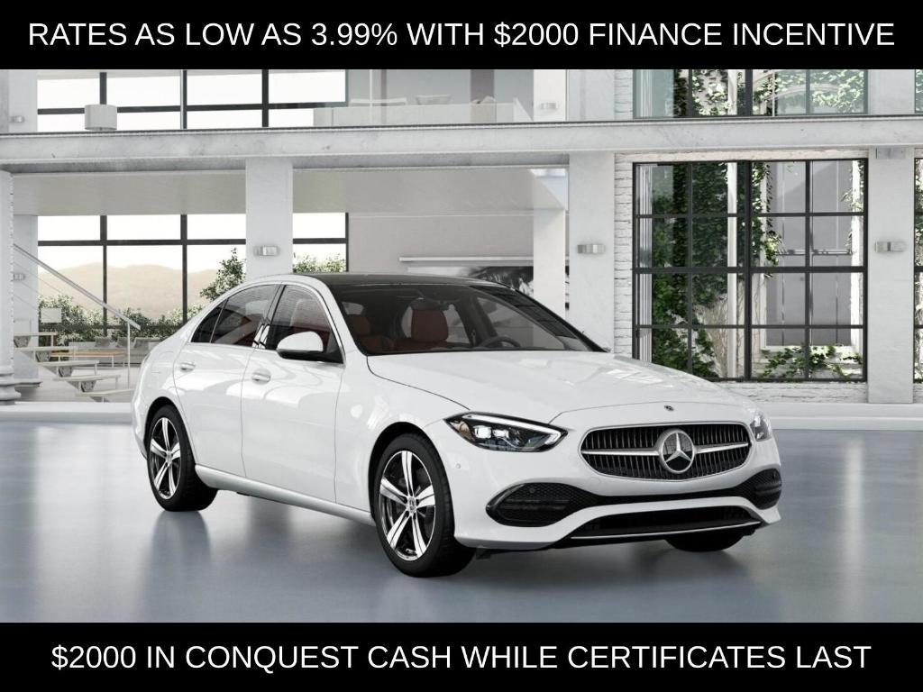 new 2026 Mercedes-Benz C-Class car, priced at $53,785