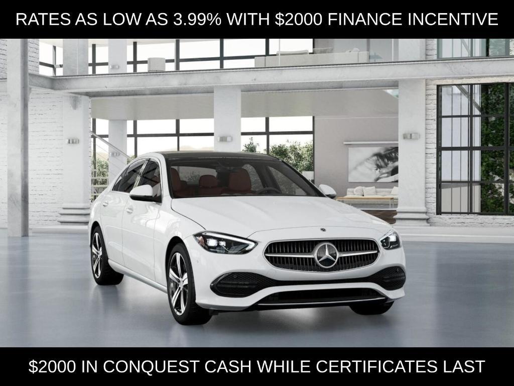 new 2026 Mercedes-Benz C-Class car, priced at $53,785