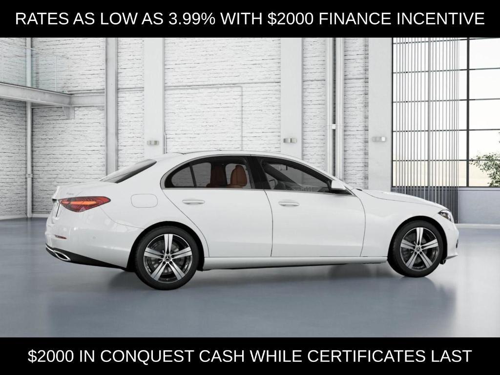 new 2026 Mercedes-Benz C-Class car, priced at $53,785