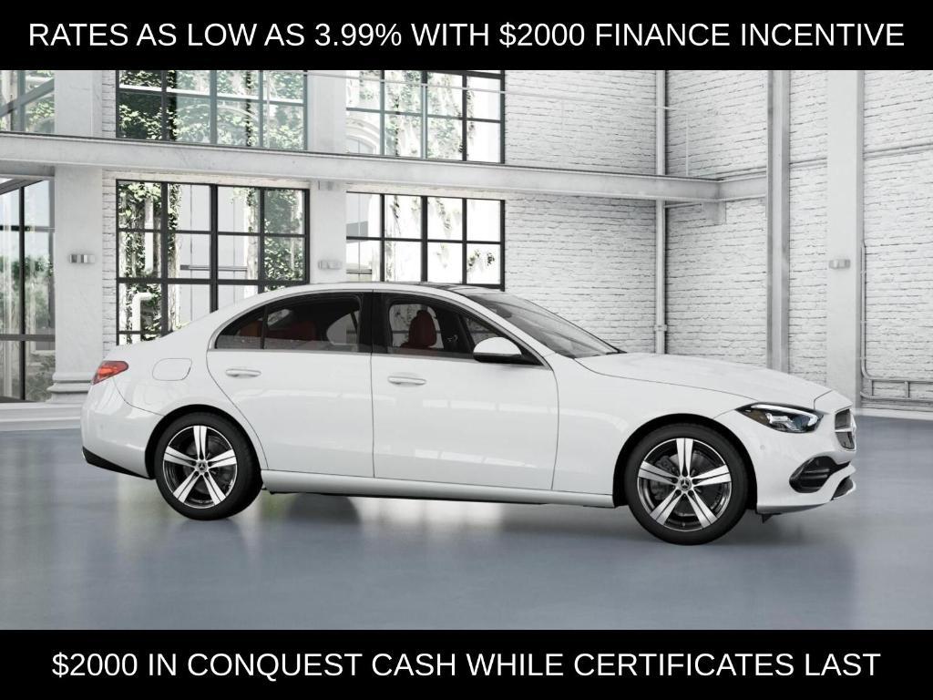 new 2026 Mercedes-Benz C-Class car, priced at $53,785