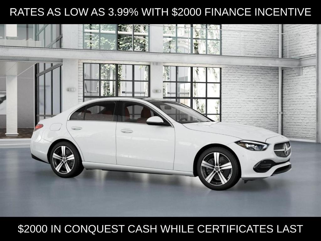 new 2026 Mercedes-Benz C-Class car, priced at $53,785
