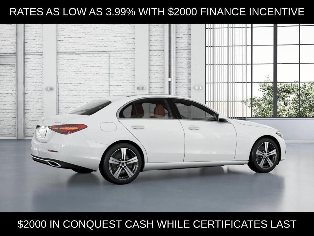 new 2026 Mercedes-Benz C-Class car, priced at $53,785
