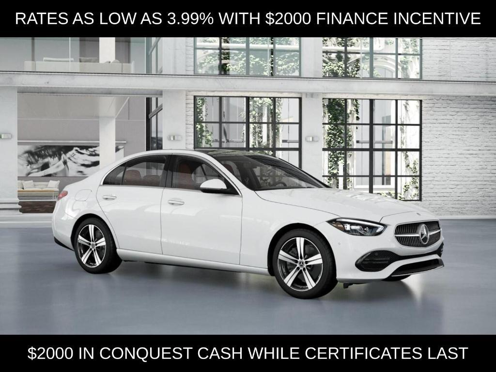 new 2026 Mercedes-Benz C-Class car, priced at $53,785