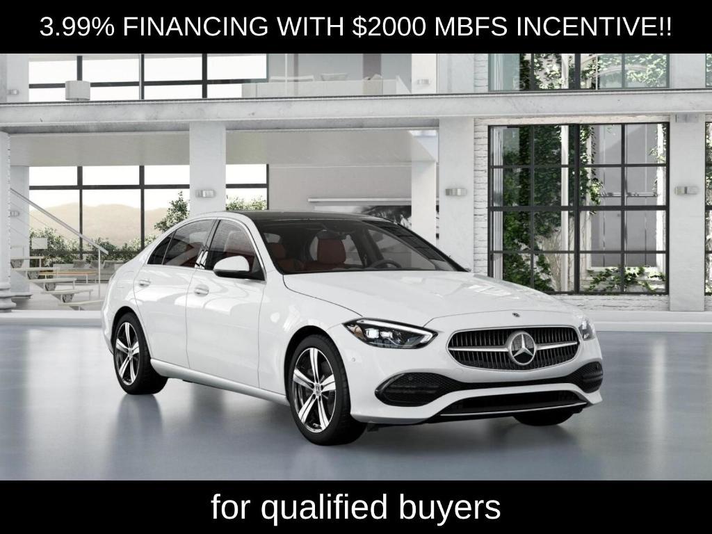 new 2026 Mercedes-Benz C-Class car, priced at $54,805