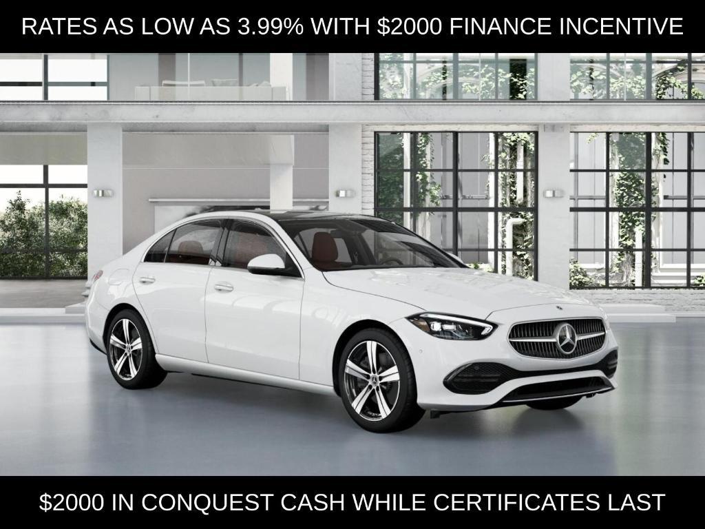 new 2026 Mercedes-Benz C-Class car, priced at $53,785