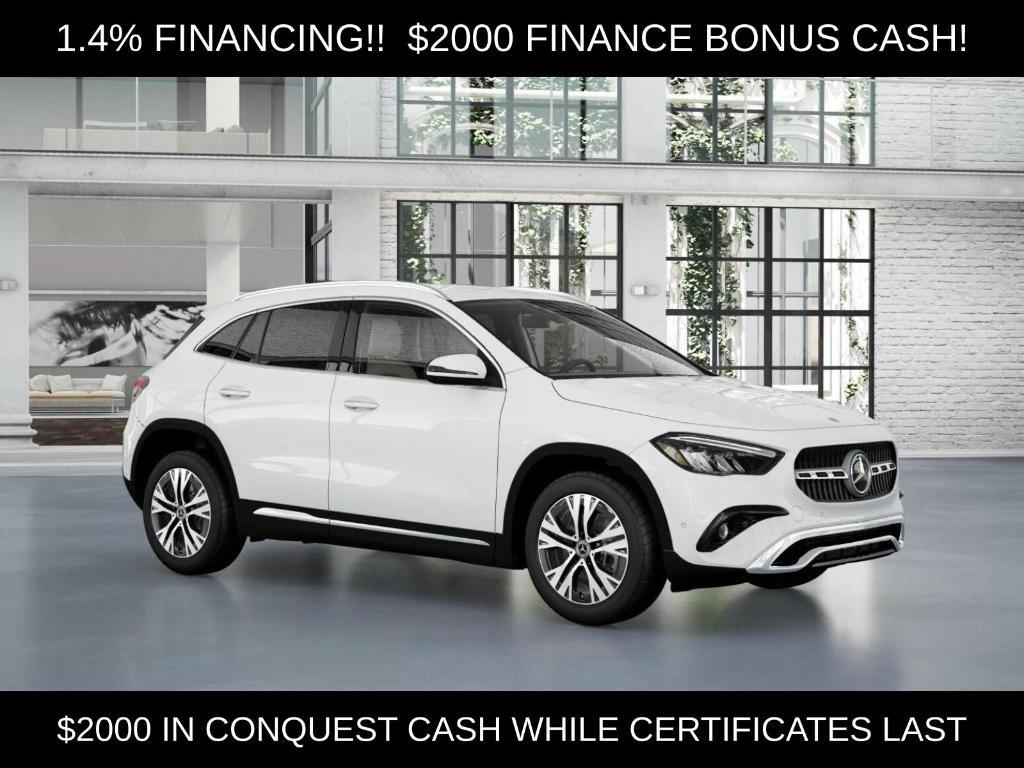 new 2026 Mercedes-Benz GLA 250 car, priced at $49,000