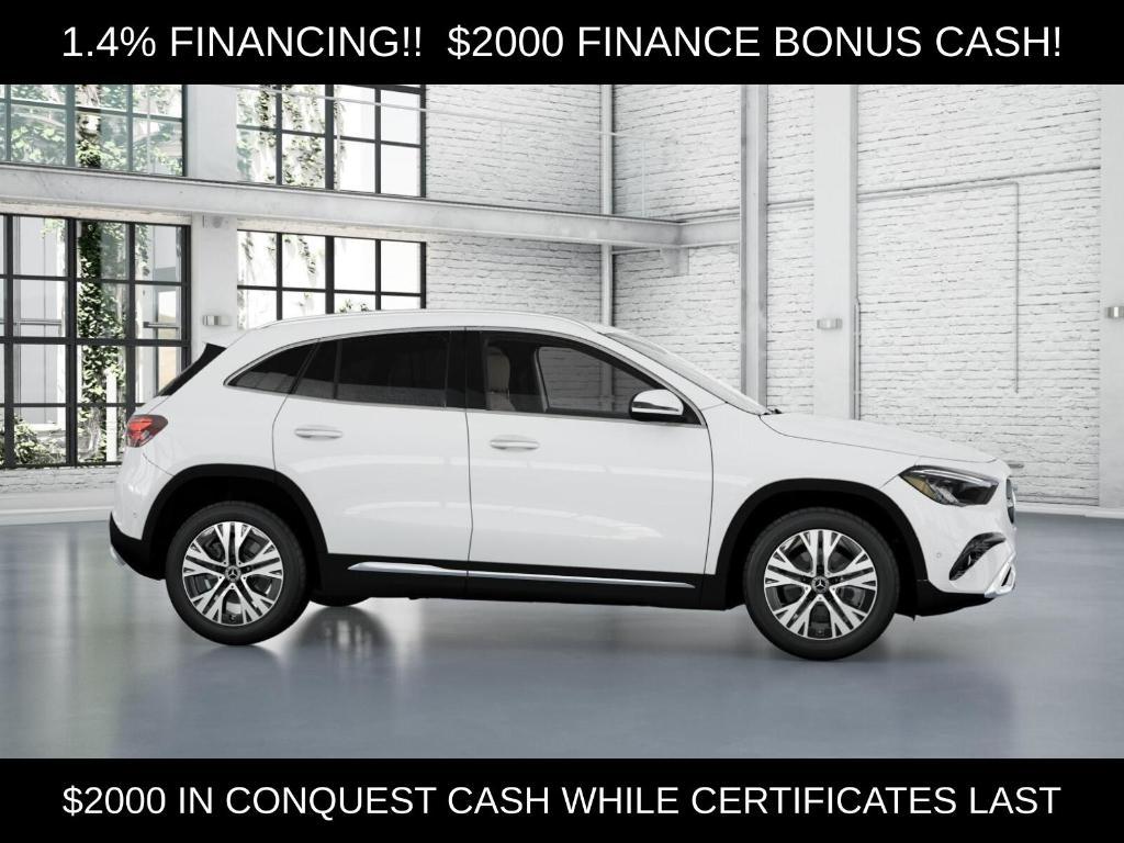 new 2026 Mercedes-Benz GLA 250 car, priced at $49,000