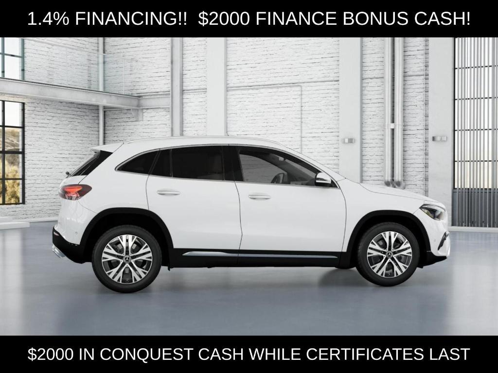 new 2026 Mercedes-Benz GLA 250 car, priced at $49,000
