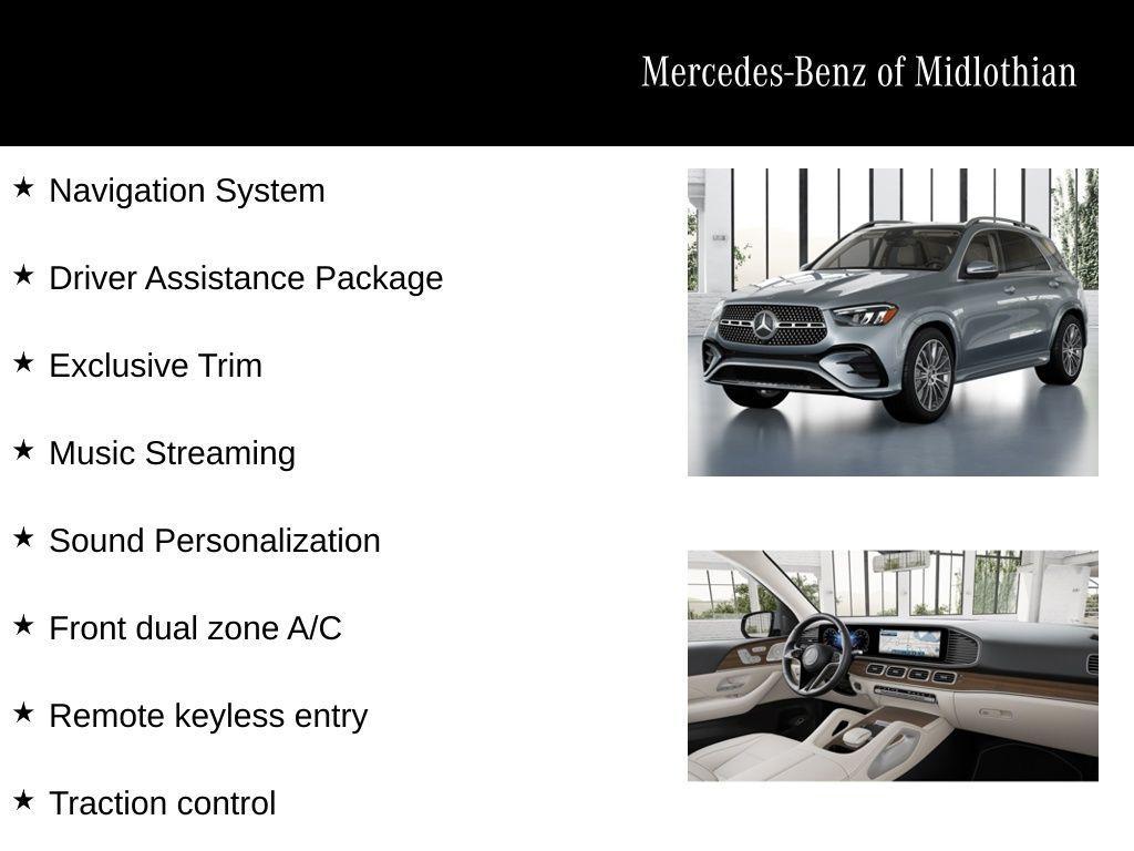 new 2026 Mercedes-Benz GLE 450 car, priced at $81,485