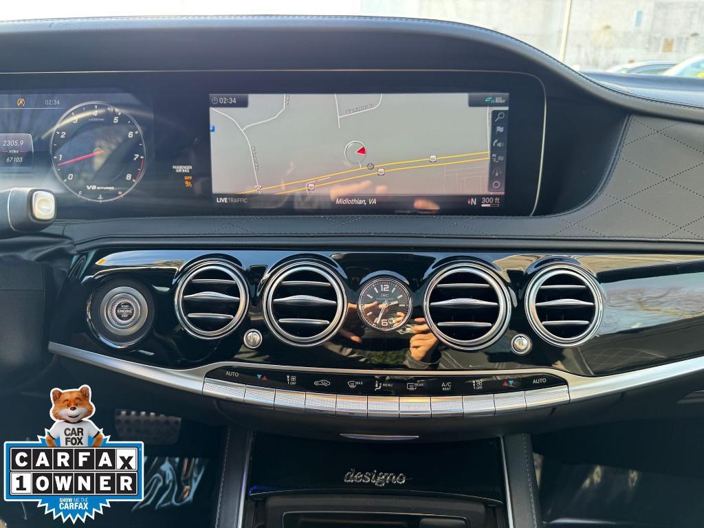 used 2020 Mercedes-Benz AMG S 63 car, priced at $61,250