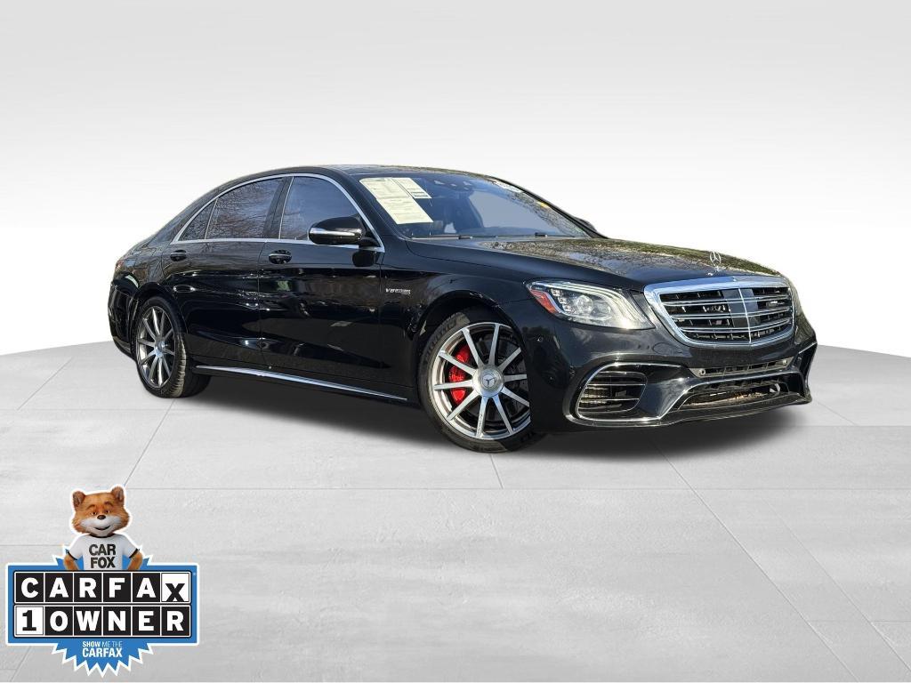 used 2020 Mercedes-Benz AMG S 63 car, priced at $66,500