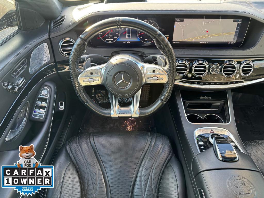 used 2020 Mercedes-Benz AMG S 63 car, priced at $61,250