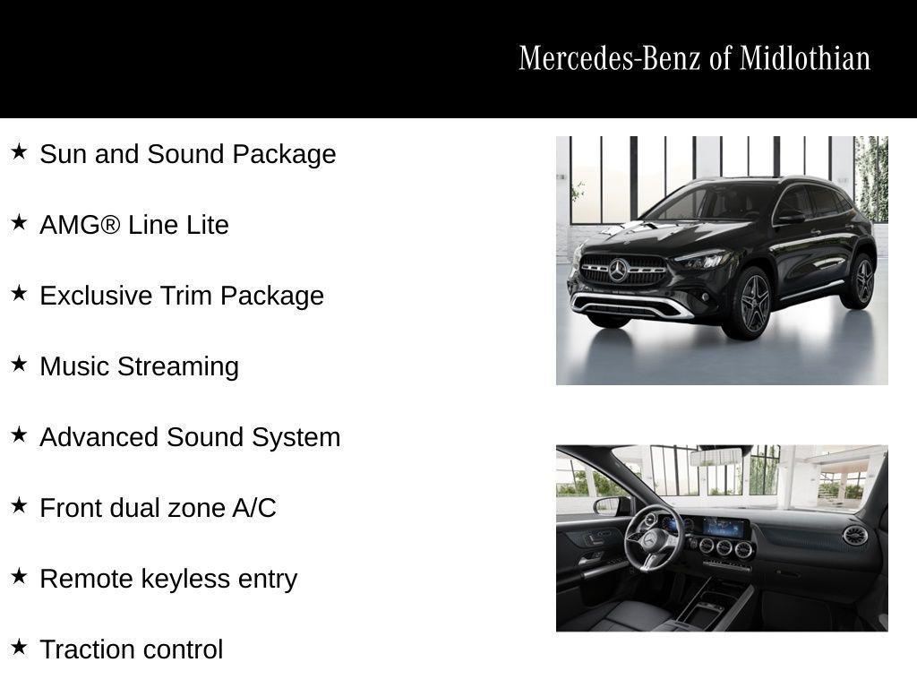 new 2026 Mercedes-Benz GLA 250 car, priced at $49,930