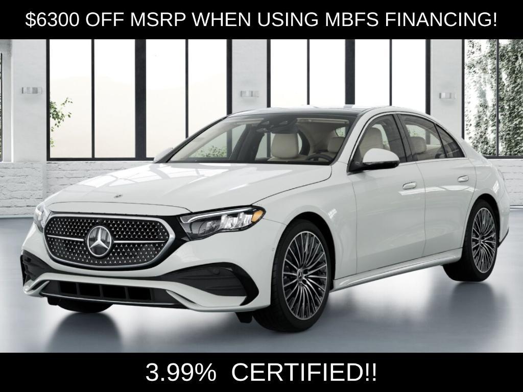 new 2026 Mercedes-Benz E-Class car, priced at $67,000
