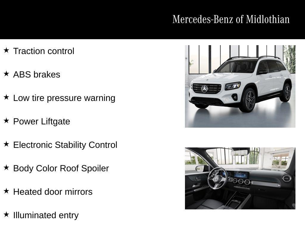 new 2026 Mercedes-Benz GLB 250 car, priced at $52,990