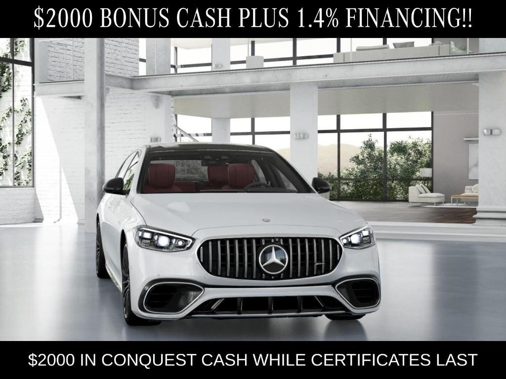 new 2026 Mercedes-Benz AMG S 63 E car, priced at $208,945