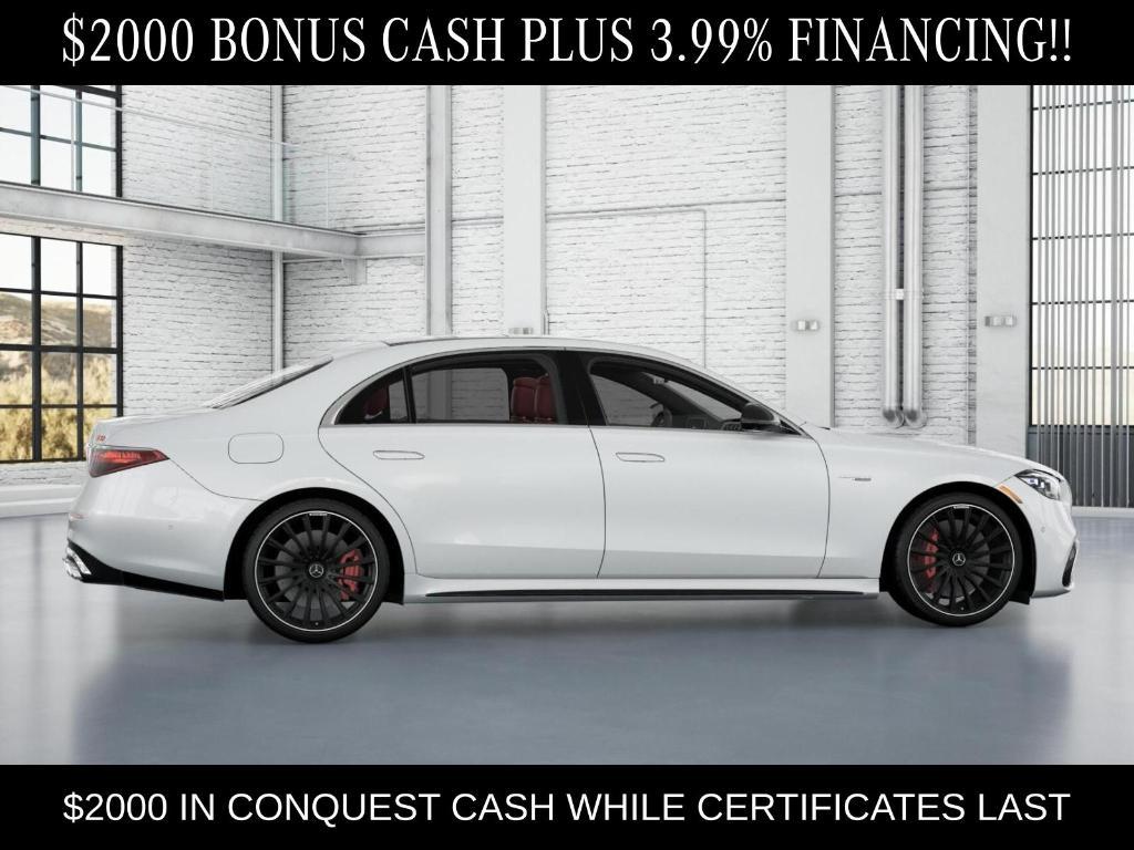 new 2026 Mercedes-Benz AMG S 63 E car, priced at $206,945