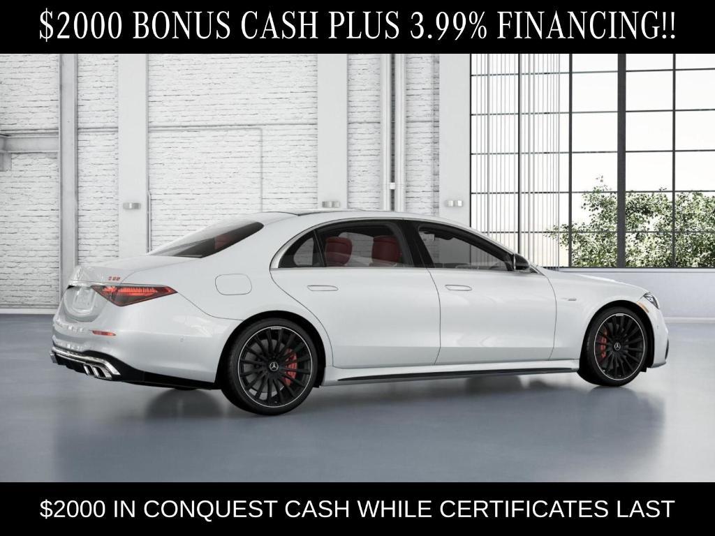 new 2026 Mercedes-Benz AMG S 63 E car, priced at $206,945