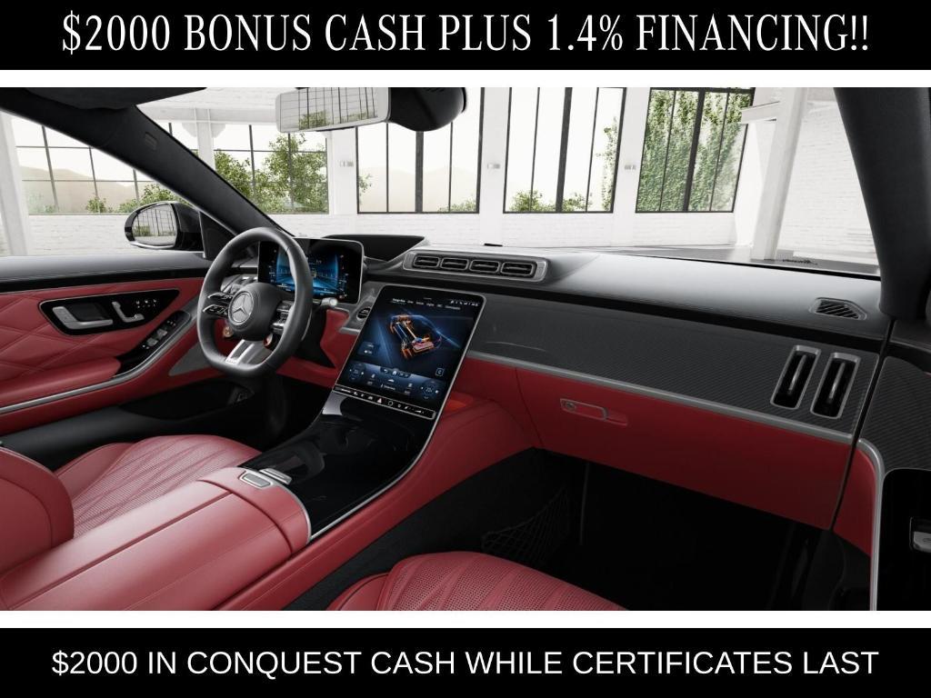 new 2026 Mercedes-Benz AMG S 63 E car, priced at $208,945