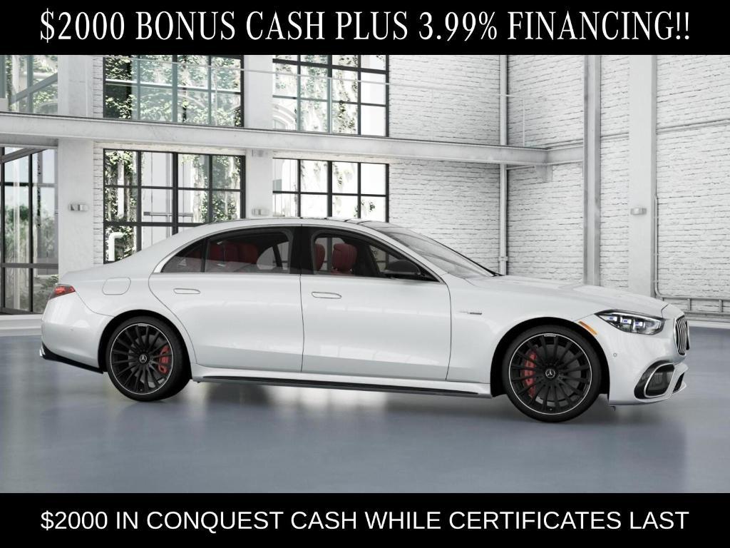 new 2026 Mercedes-Benz AMG S 63 E car, priced at $206,945