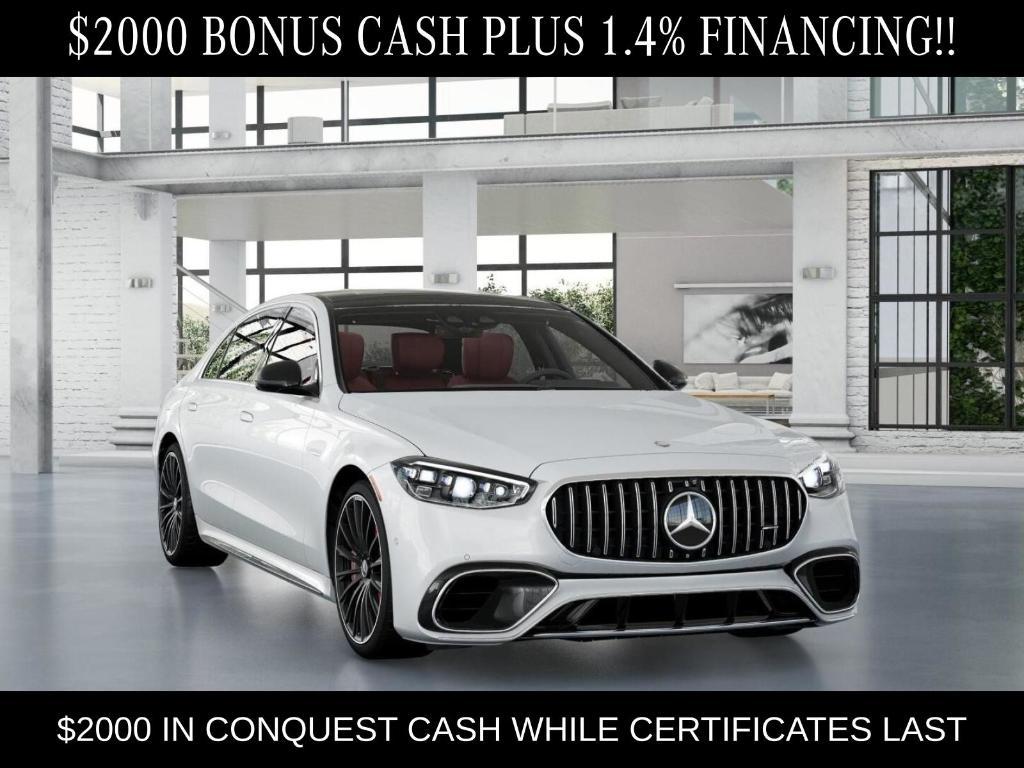 new 2026 Mercedes-Benz AMG S 63 E car, priced at $208,945