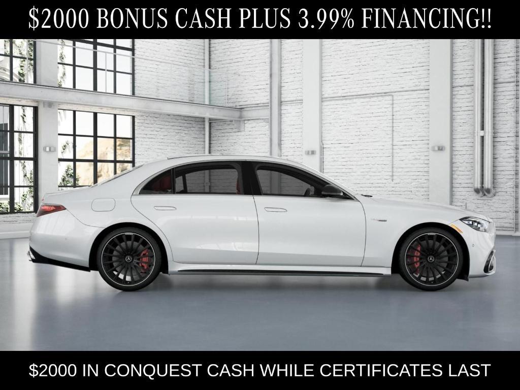 new 2026 Mercedes-Benz AMG S 63 E car, priced at $206,945