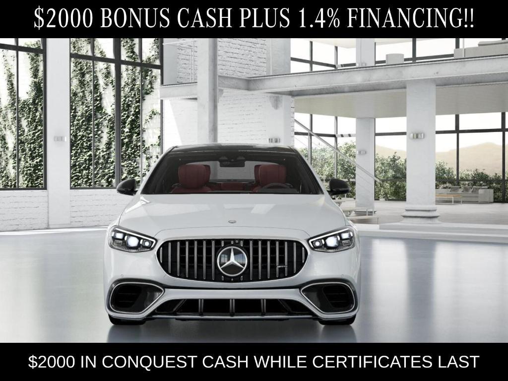 new 2026 Mercedes-Benz AMG S 63 E car, priced at $208,945