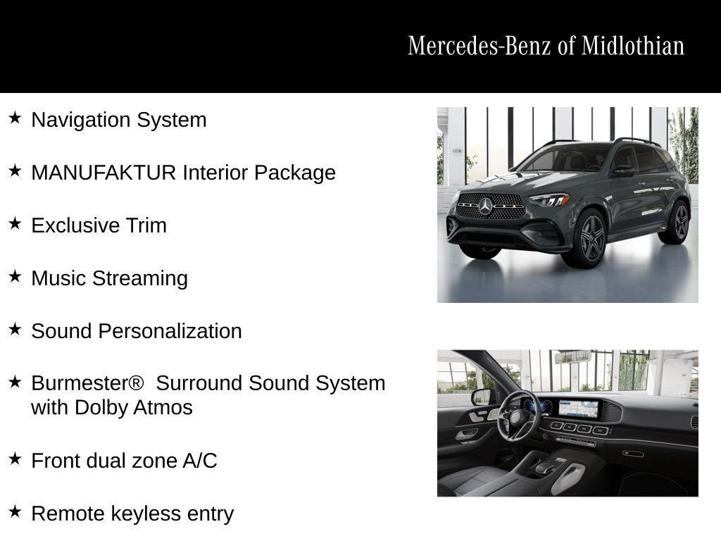 new 2026 Mercedes-Benz GLE 450 car, priced at $80,250