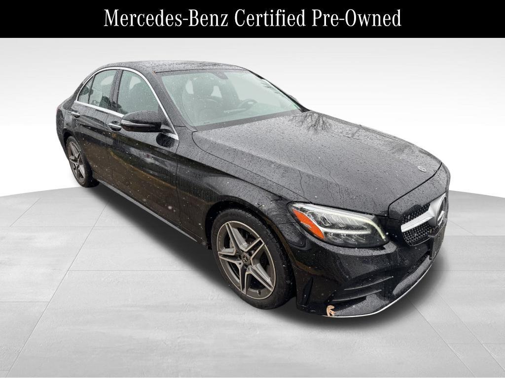 used 2021 Mercedes-Benz C-Class car, priced at $26,000