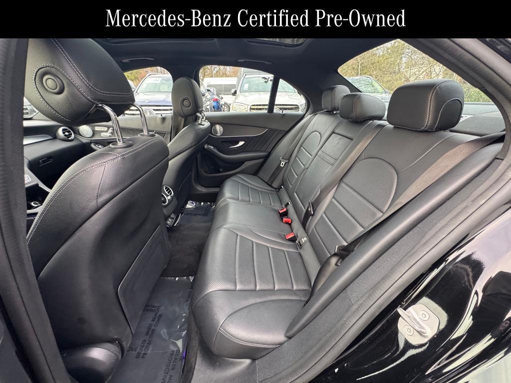 used 2021 Mercedes-Benz C-Class car, priced at $26,000