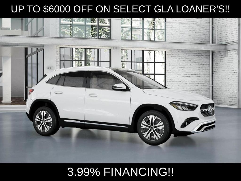 new 2026 Mercedes-Benz GLA 250 car, priced at $46,500