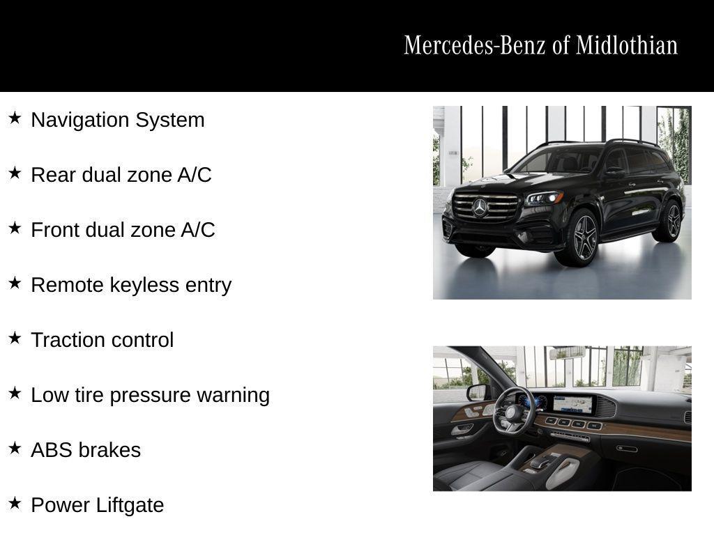 new 2026 Mercedes-Benz GLS 450 car, priced at $93,675