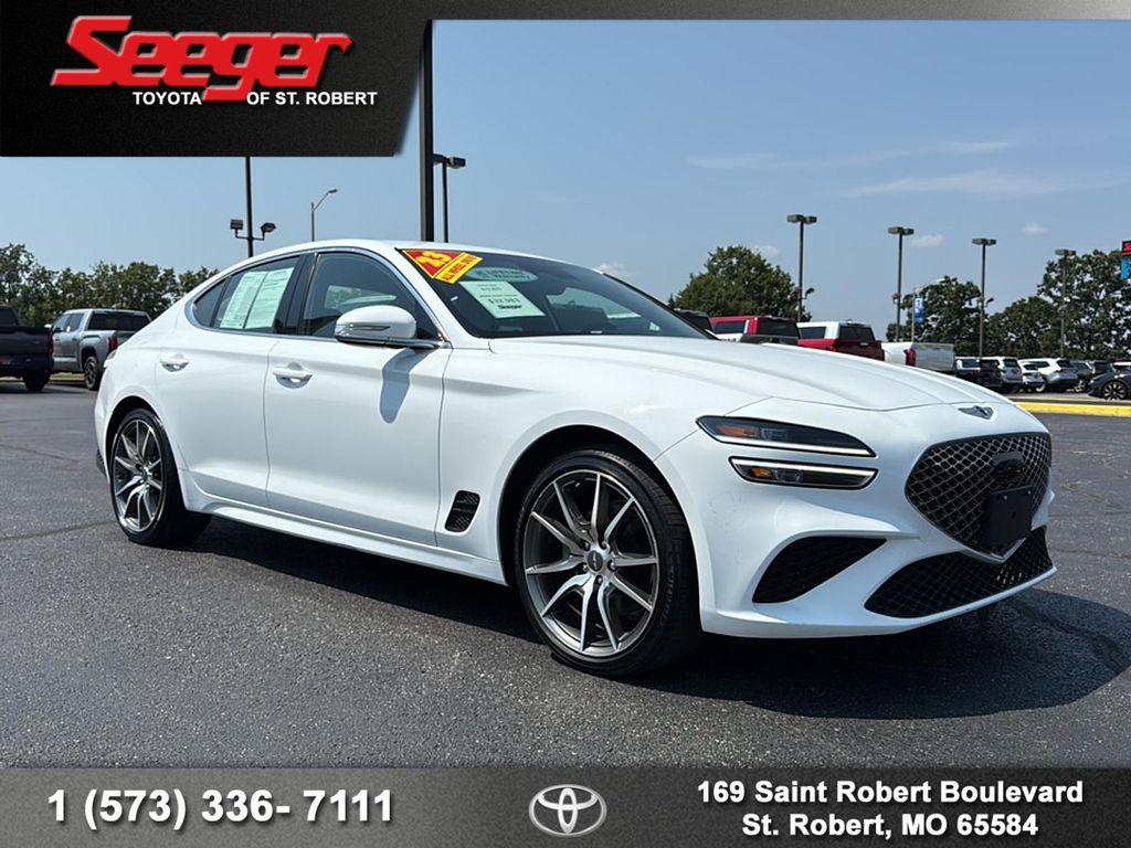 used 2023 Genesis G70 car, priced at $28,583