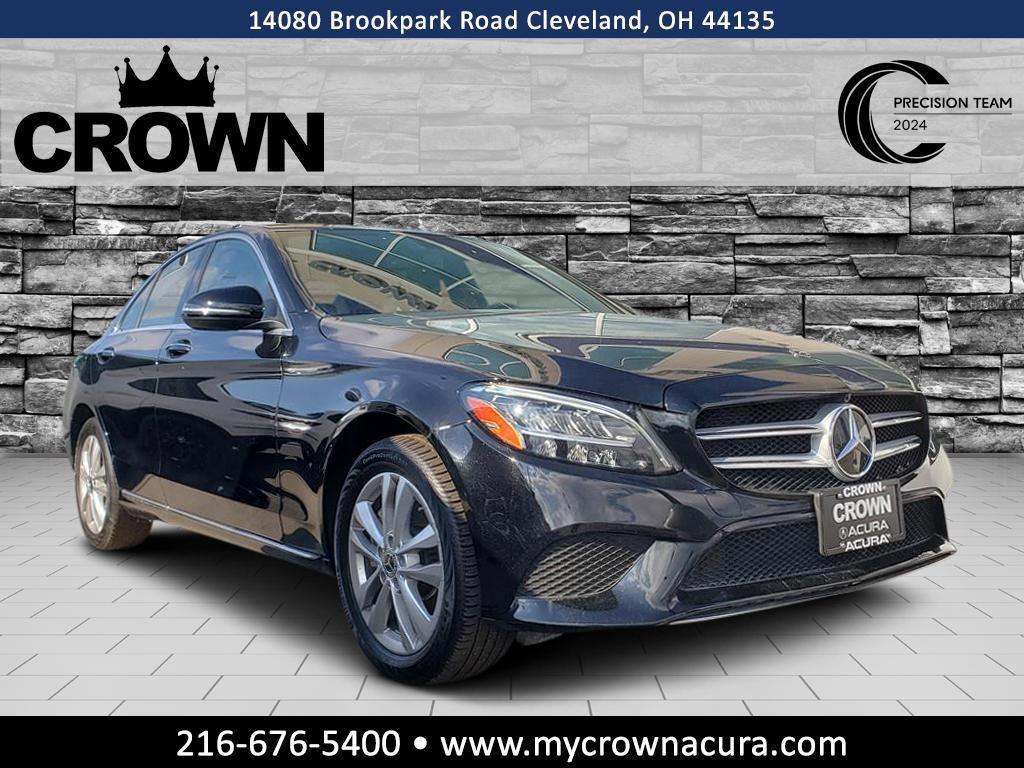 used 2021 Mercedes-Benz C-Class car, priced at $24,981