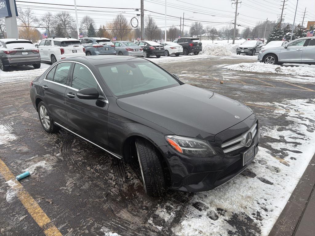 used 2021 Mercedes-Benz C-Class car, priced at $24,991