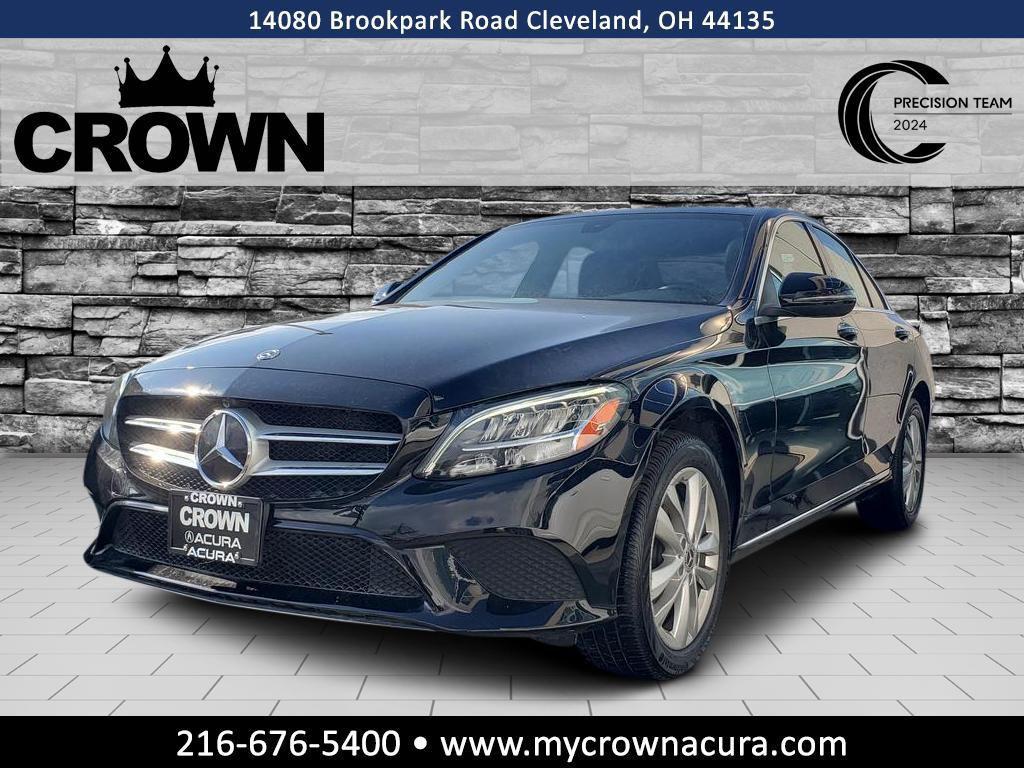 used 2021 Mercedes-Benz C-Class car, priced at $24,981