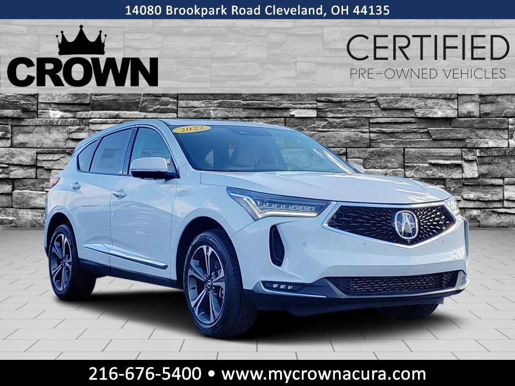 used 2022 Acura RDX car, priced at $37,214