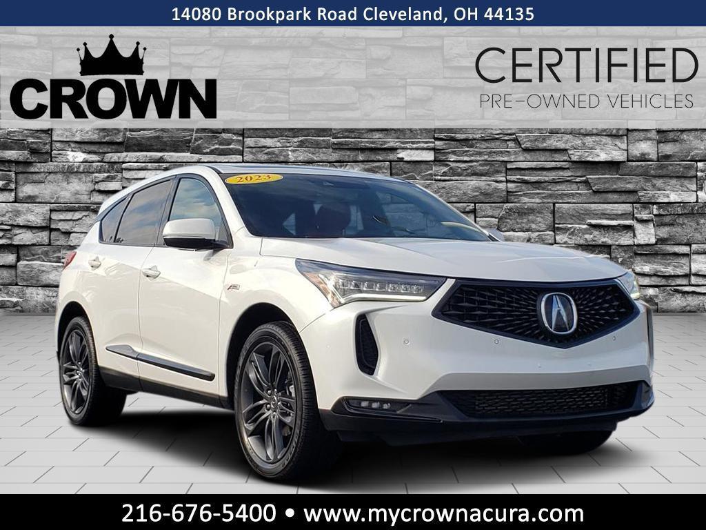 used 2023 Acura RDX car, priced at $38,681