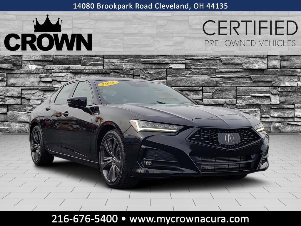 used 2023 Acura TLX car, priced at $36,672
