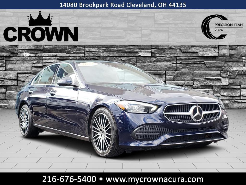 used 2022 Mercedes-Benz C-Class car, priced at $31,981