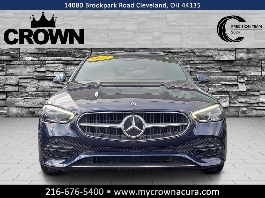 used 2022 Mercedes-Benz C-Class car, priced at $31,981