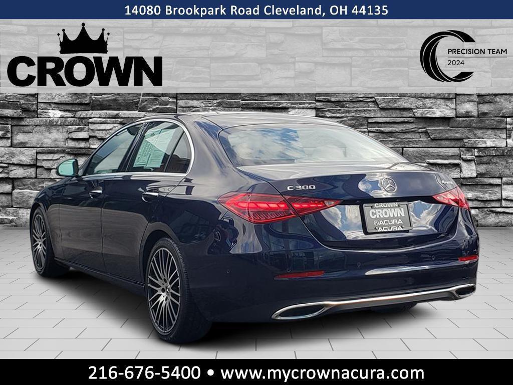 used 2022 Mercedes-Benz C-Class car, priced at $31,981