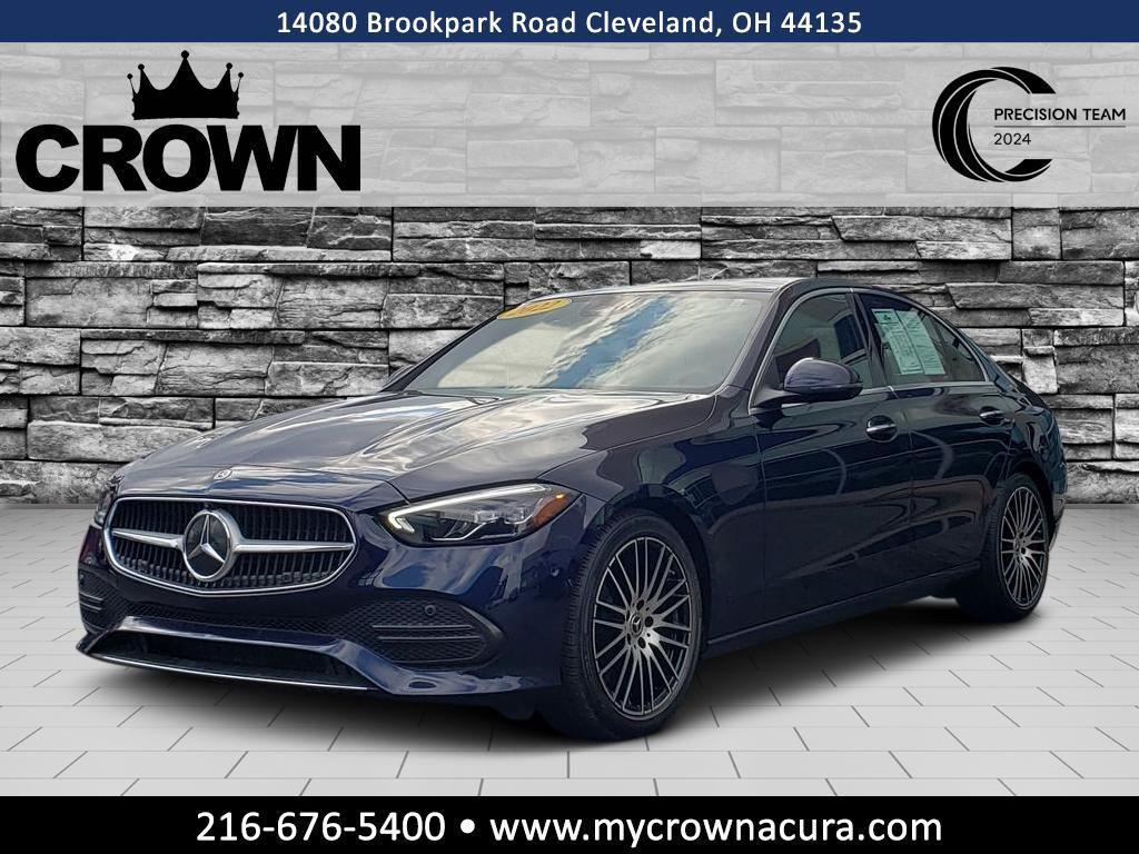 used 2022 Mercedes-Benz C-Class car, priced at $31,981