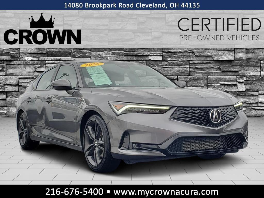 used 2025 Acura Integra car, priced at $29,782