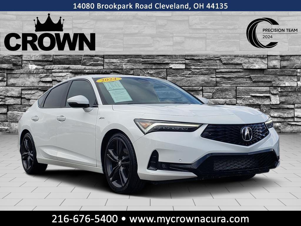 used 2024 Acura Integra car, priced at $27,862