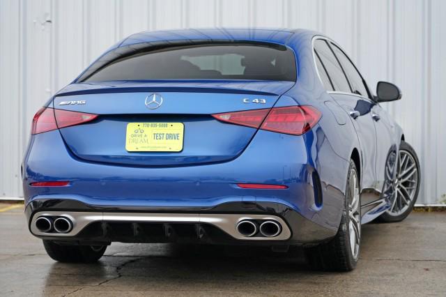 used 2023 Mercedes-Benz AMG C 43 car, priced at $39,500