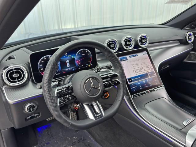 used 2023 Mercedes-Benz AMG C 43 car, priced at $39,500