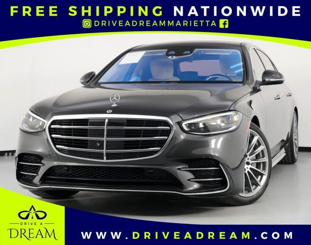 used 2021 Mercedes-Benz S-Class car, priced at $49,500